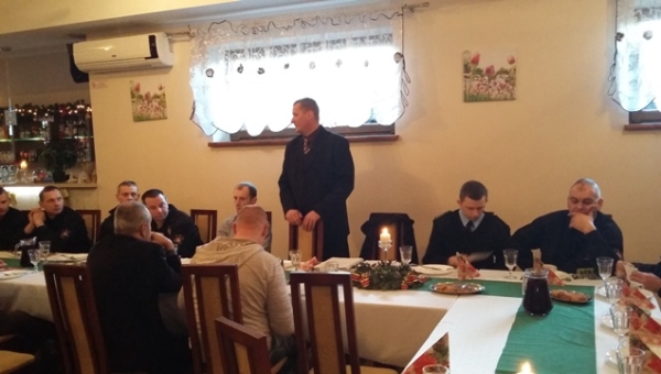 22 - 12 - 2015 - Spotkanie opłatkowe NSZZ PP przy KM PSP w Koninie (...)
