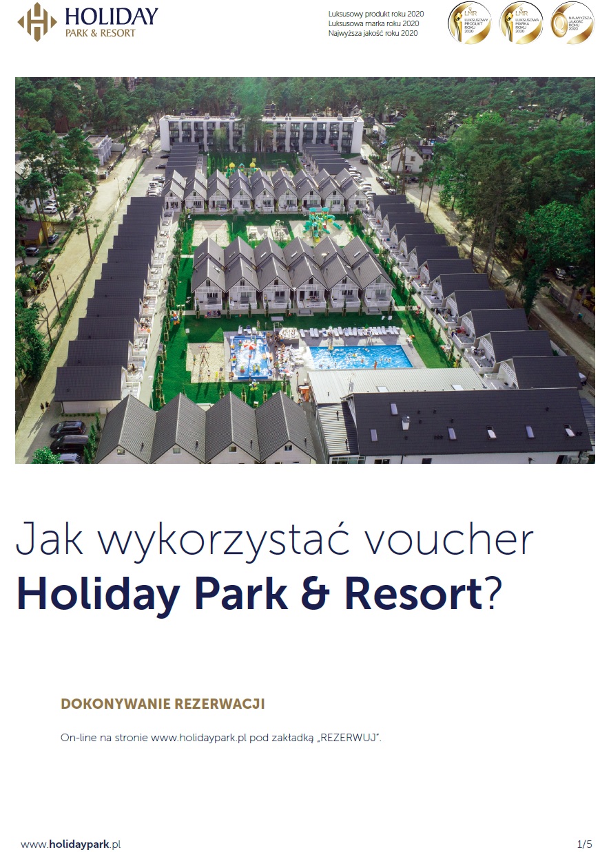14 - 06 - 2021 - Nowe zasady zakupów voucherów/ aktywacja oraz dalszy rozwój sieci Holiday Park Resort (...)